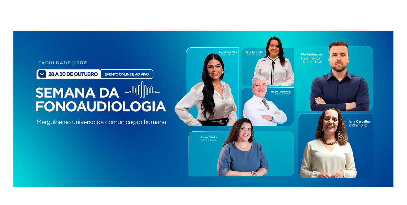 Evento Gratuito online - Semana da Fonoaudiologia