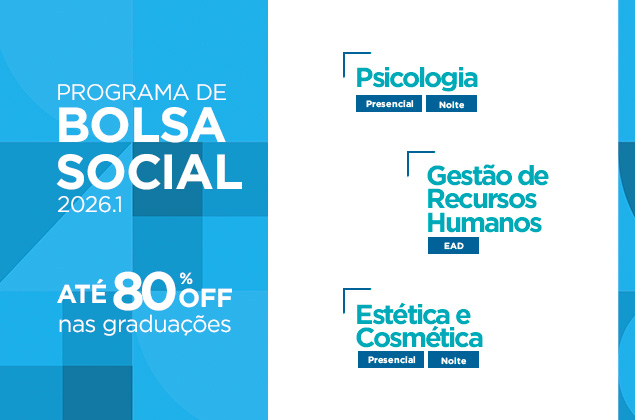 Faculdade IDE lan&ccedil;a Programa de Bolsa Social com ate 80% de desconto para Gradua&ccedil;&atilde;o em Psicologia, Est&eacute;tica e RH: Inscri&ccedil;&otilde;es abertas!